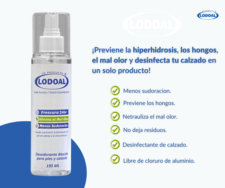 paquete (4pzas) Desinfectante para pies y calzado de 195 mL