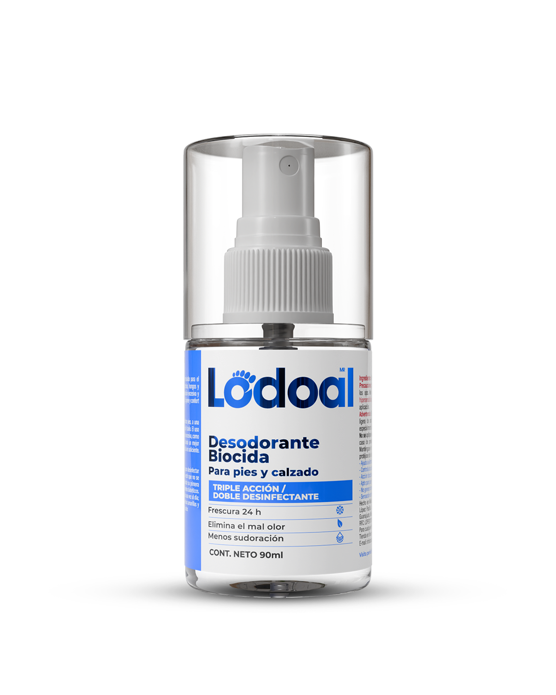 DESINFECTANTE PARA PIES Y CALZADO 90ml